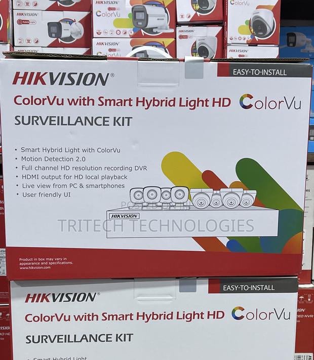 Hikvision 8ch Kit 2mp/1080p Full-Color Vu + Audio · Photo 3