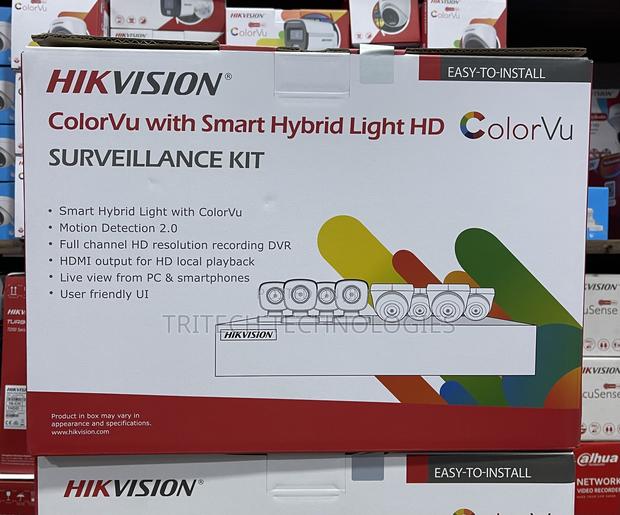Hikvision 8ch Kit 2mp/1080p Full-Color Vu + Audio · Photo 4