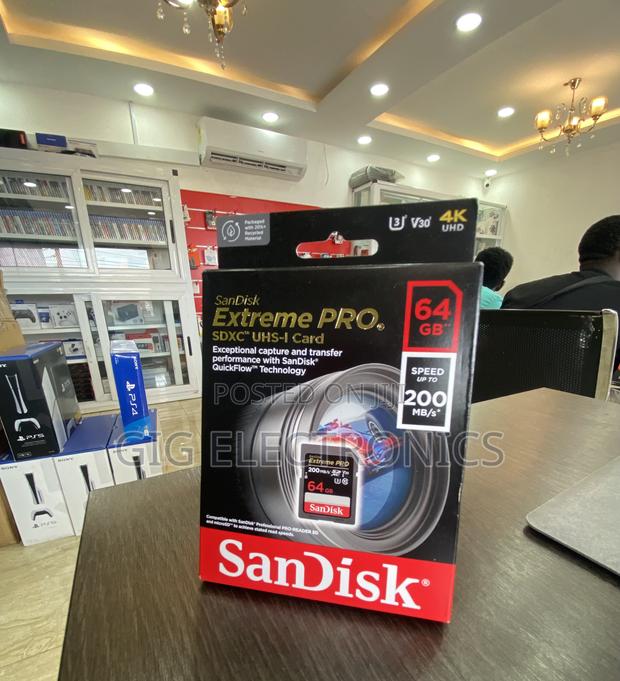 Sandisk 64gb Extreme Pro Uhs-I SDXC Memory Card · Photo 2