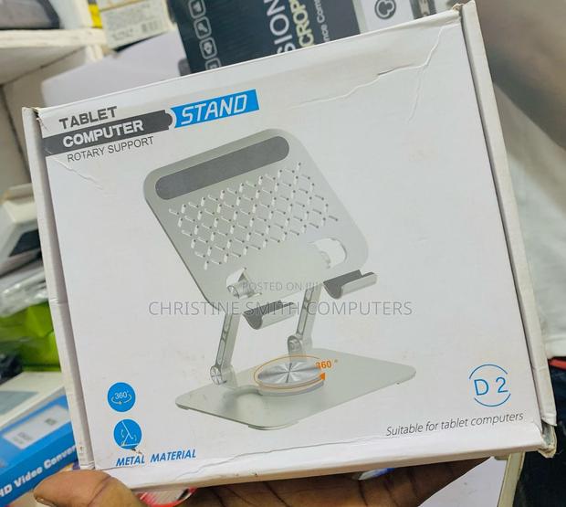 360 Rotating Metal Tablet and iPads Holder photo 3