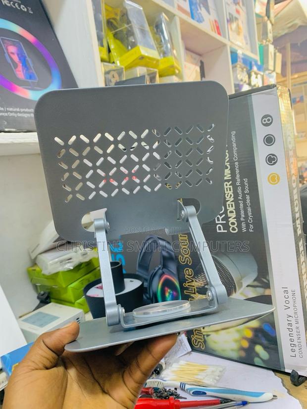 360 Rotating Metal Tablet and iPads Holder photo 4