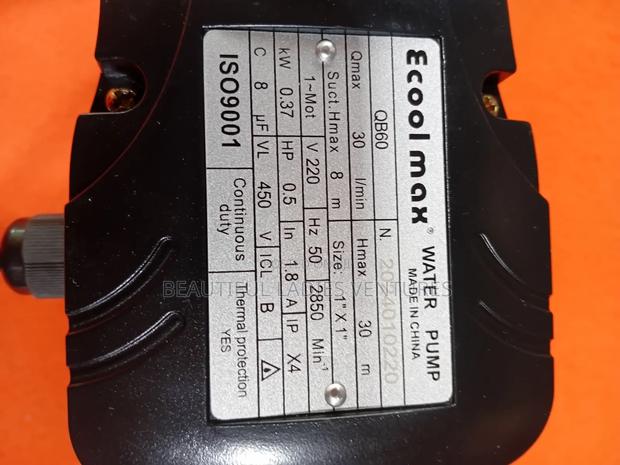 Ecoolmax Bq60 Water Pump 0.5hp Water Pump · Photo 4