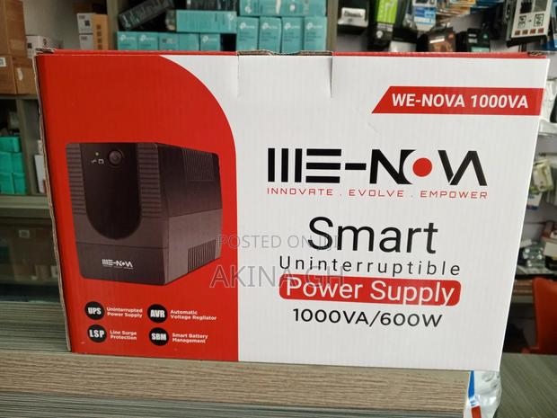 We-Nova Smart Uninterruptible Power Supply 1000va Ups 600w · Photo 3