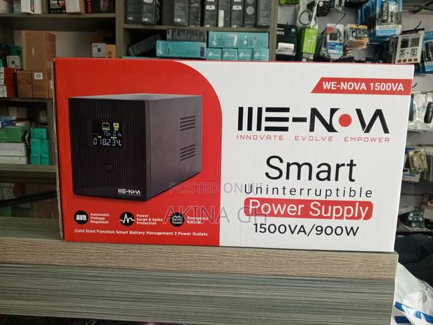 We-Nova Smart Uninterruptible Power Supply 1500va /900w Ups · Photo 3