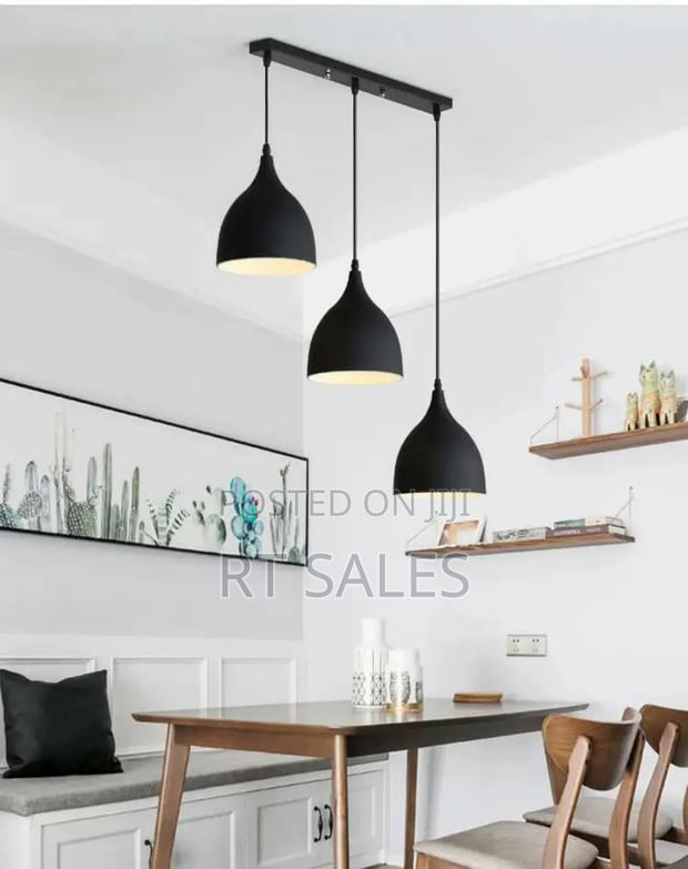 Black Long Base Dining Pendant Light · Photo 2