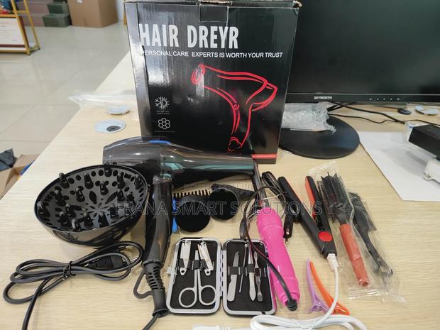 Hair Dryer With Accessories
