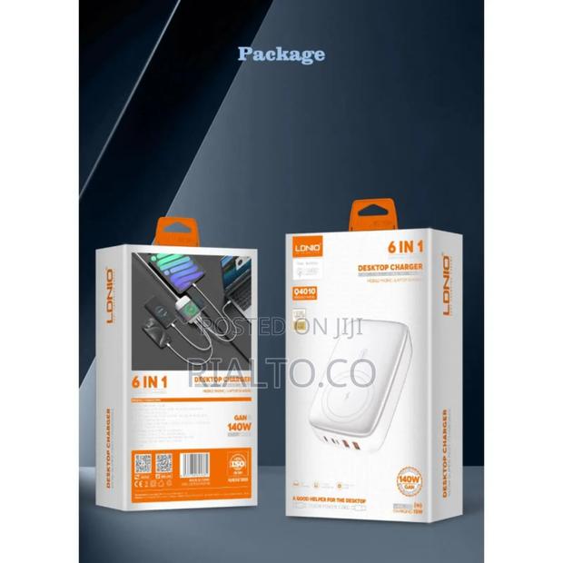 Ldnio Q4010 140w Multiport Desktop Charging Wireless Charger photo 6