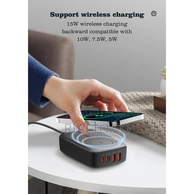 Ldnio Q4010 140w Multiport Desktop Charging Wireless Charger photo 7