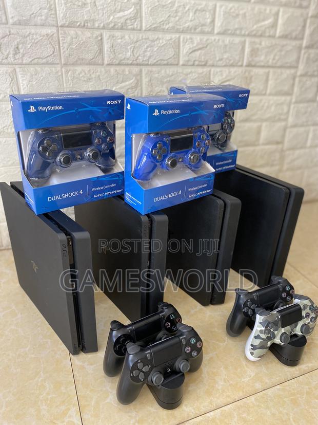 Ps4 Slim 500gb HDD | Jailbroken | With Games | Uk Used photo 5