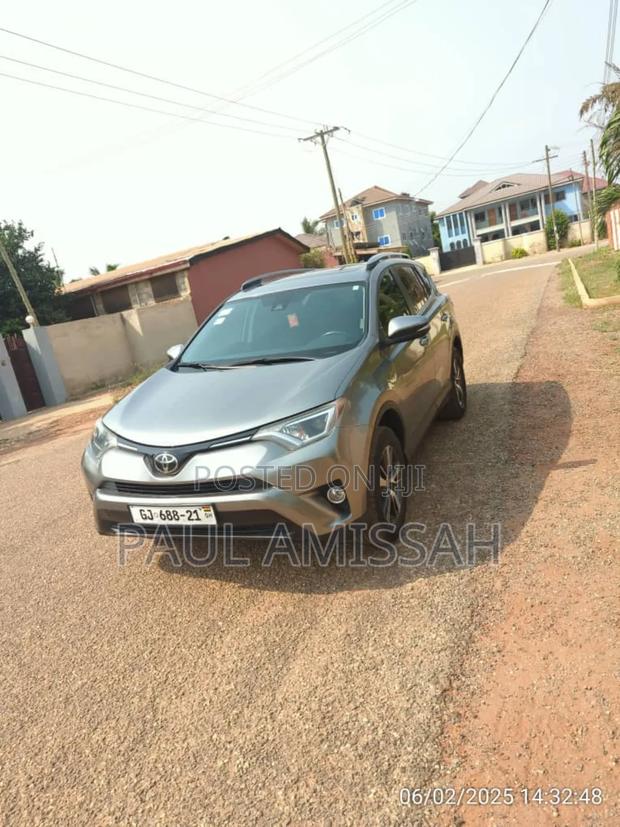 Toyota RAV4 XLE AWD (2.5L 4cyl 6A) 2017 Silver photo 11
