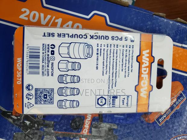 Wadfow 5 Pieces Air Compressor Coupler Set · Photo 4