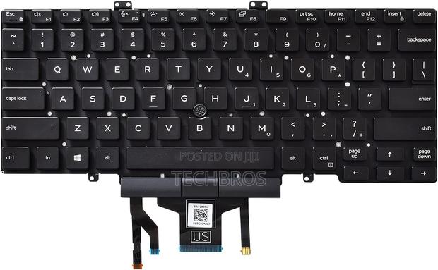 Original Keyboard for Dell Latitude 7400 Us Backlit · Photo 2