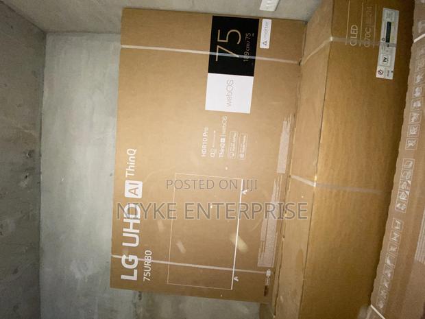 Lg Tv 75 Inches Ur80 Smart Tv With Magic Remote