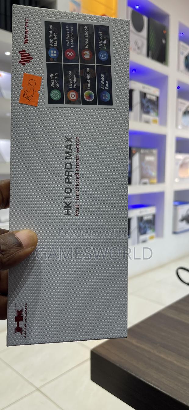 Hk 10 Pro Max Smart Watch | Bluetooth | Fitness Tracker | Brand New photo 3