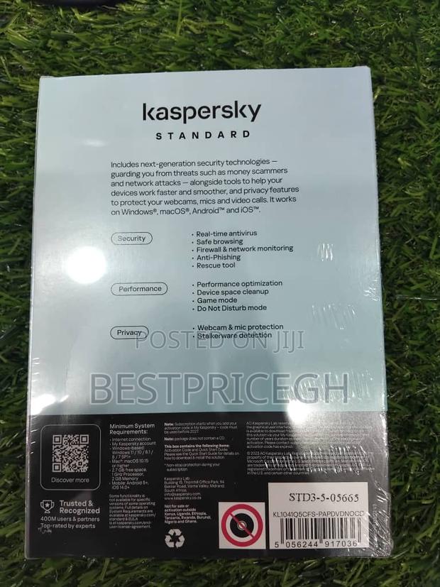 Kaspersky Standard Anti-Virus - 3 Devices photo 2