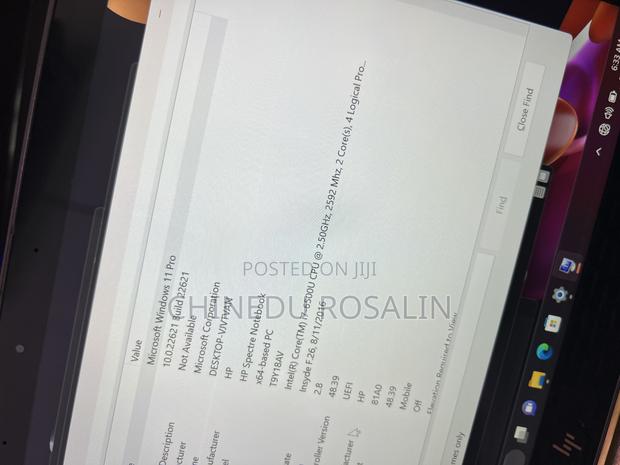 Laptop HP Spectre 8GB Intel Core I7 SSD 256GB photo 4