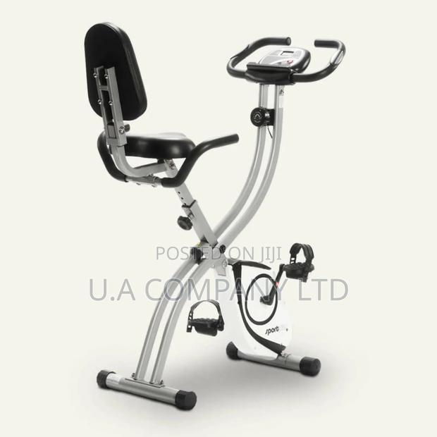 Foldable Exercise Bike (S-Bike) With Backrest photo 2