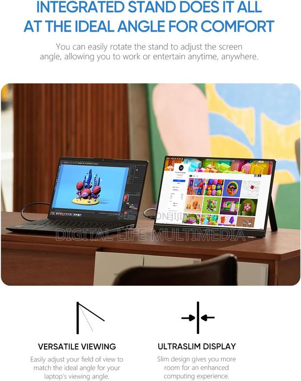 Arzopa 16.1'' 144hz Portable Gaming Monitor photo 2