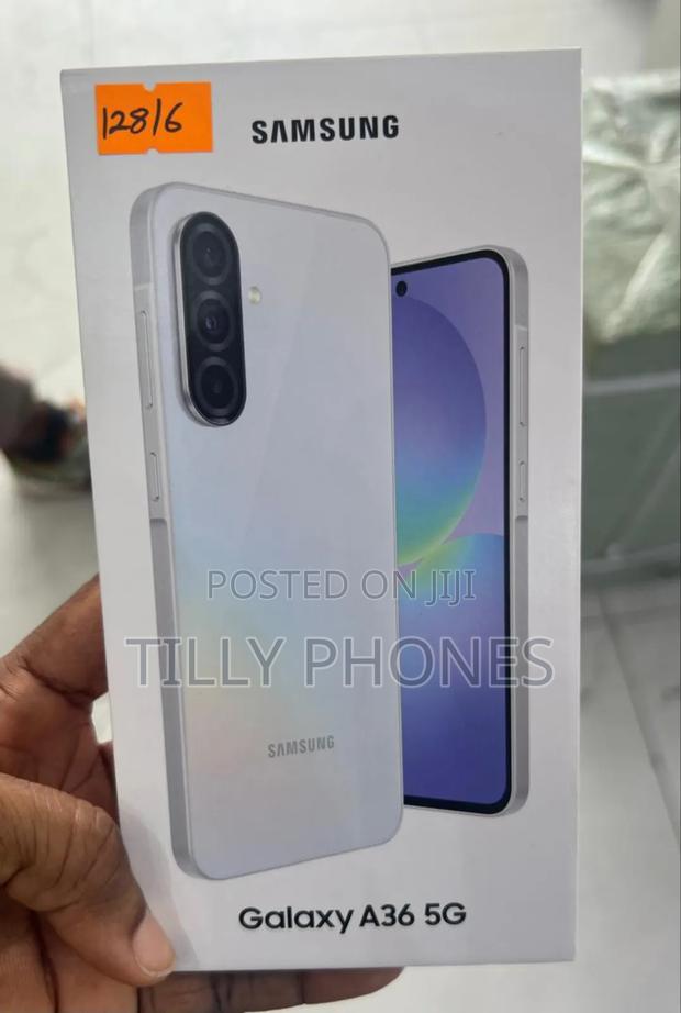 New Samsung Galaxy A36 128 GB White photo 3