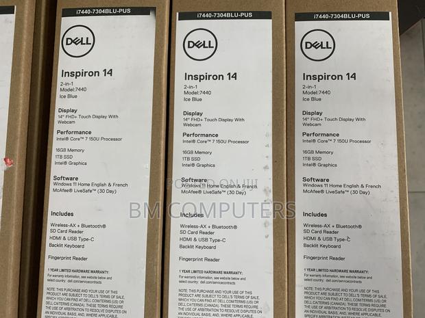 New Laptop Dell Latitude 7440 16GB Intel Core Ultra 7 SSD 1T photo 2
