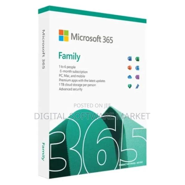 Office 365 Family 5 Pc/Mac 6tb Cloud Storage 12month Bindkey · Photo 2
