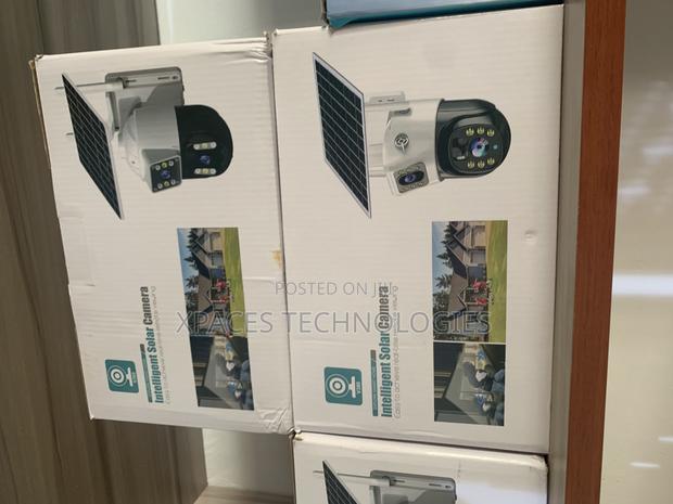 8mp V380 Dual Lens Solar PTZ Wi-Fi Camera photo 2