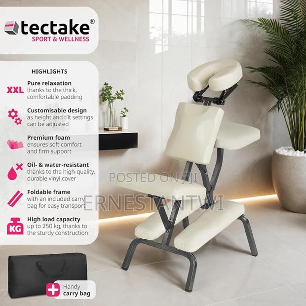 Adjustable Massage Chair With Extra-Thick Padding photo 2