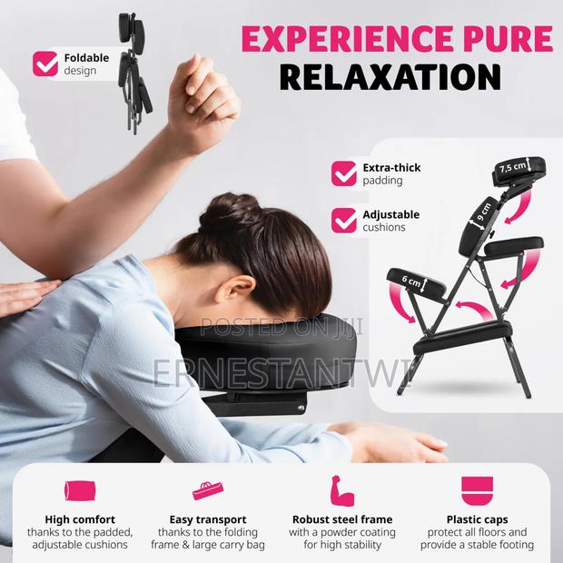 Adjustable Massage Chair With Extra-Thick Padding photo 5