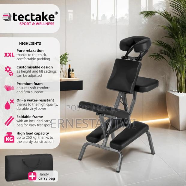 Adjustable Massage Chair With Extra-Thick Padding photo 6