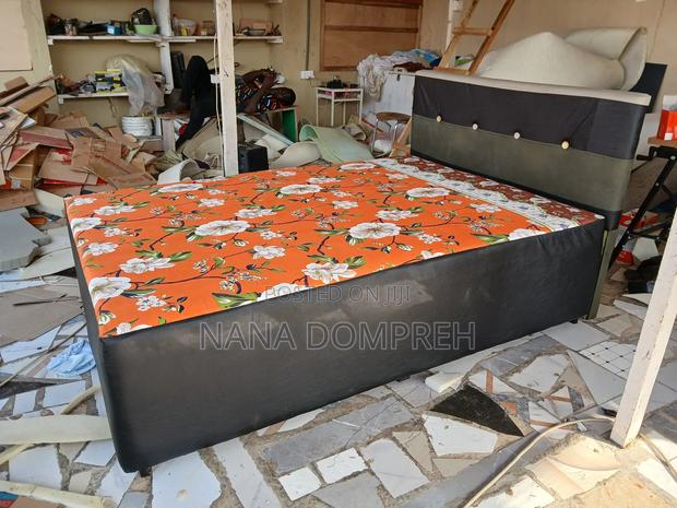 Orange on Black Bed photo 2