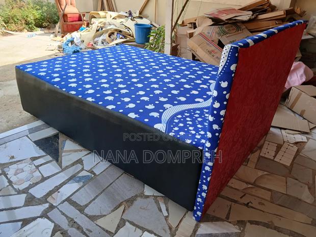 Deep Blue on Black Bed photo 3