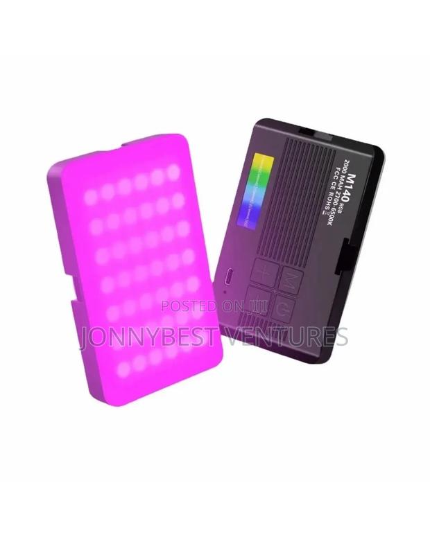 Professional M140 RGB Selfie Light Camera Light photo 3