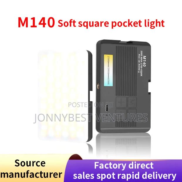 Professional M140 RGB Selfie Light Camera Light photo 4