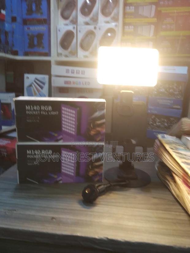 Professional M140 RGB Selfie Light Camera Light photo 9