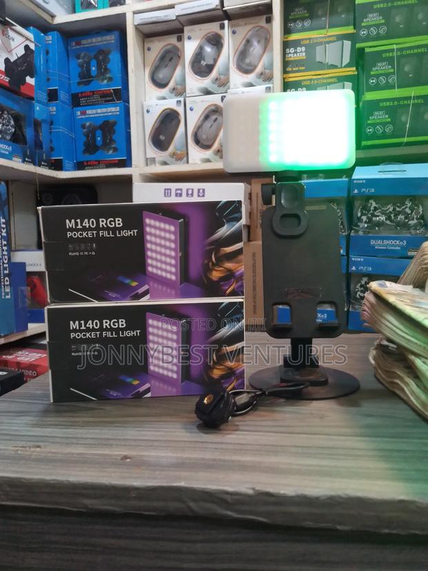 Professional M140 RGB Selfie Light Camera Light photo 12