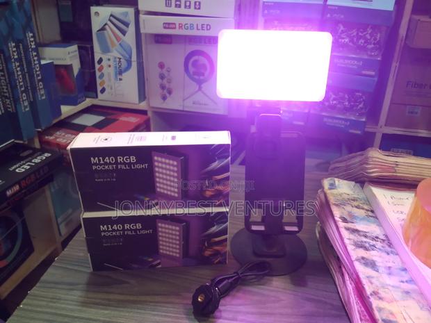Professional M140 RGB Selfie Light Camera Light