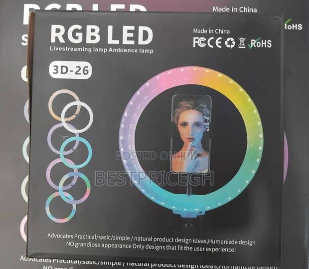 RGB Led Livestreaming Lamp Ambience · Photo 3