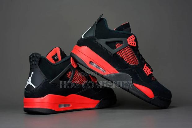 Kids Air Jordan 4 Toddler Red Thunder Sneakers - Fast Delivery in 2hrs · Photo 4