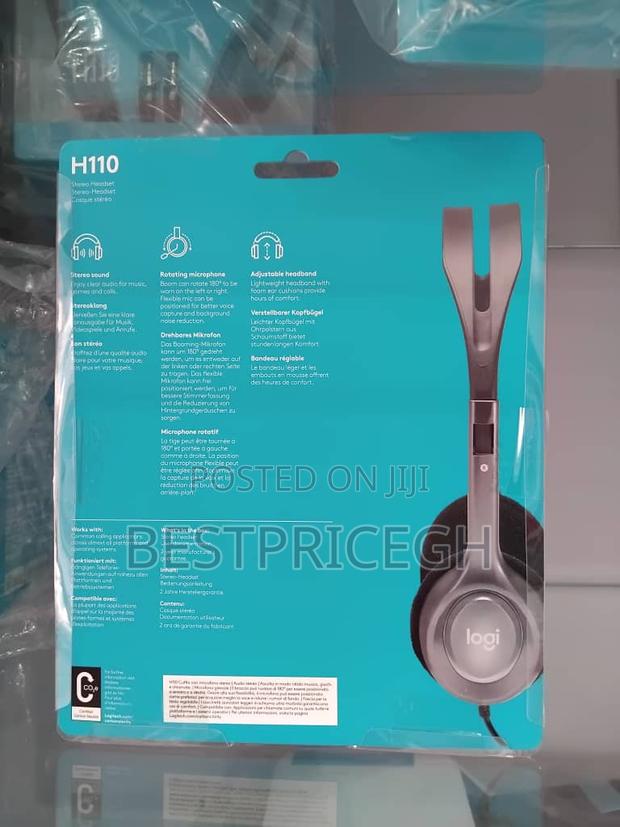 Logitech H110 Stereo Headset · Photo 4