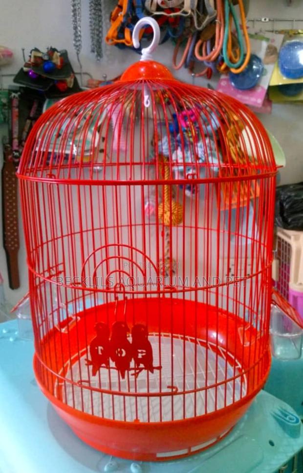 Red Round Parrot Cages · Photo 2