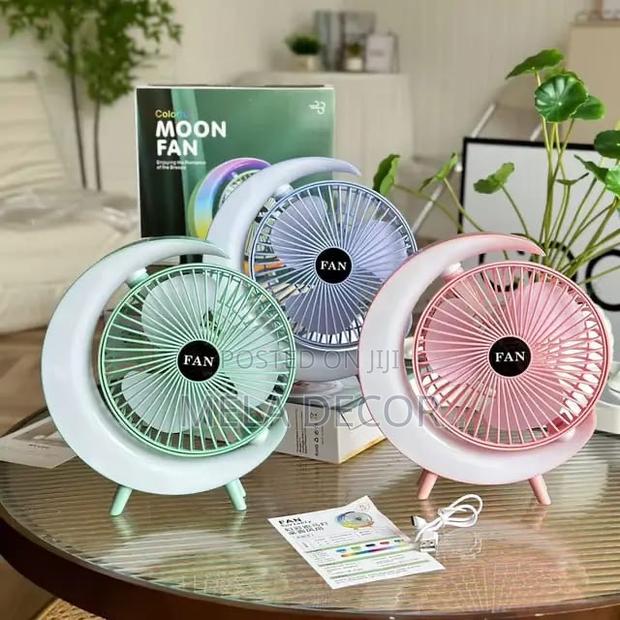 Mini Desk Rechargeable Fans