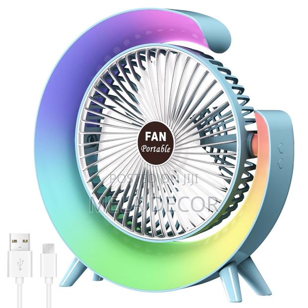 Mini Desk Rechargeable Fans photo 5