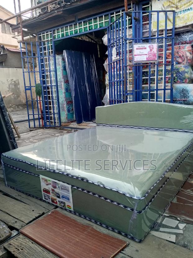 Queen Size Complete Bed (Inbuilt Mattress)