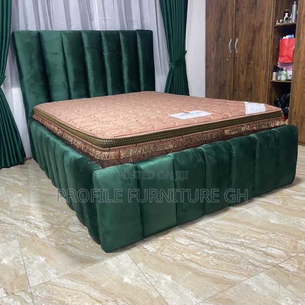 Design Foreign Double Bedframe With Mattress// Durable And Luxurious
