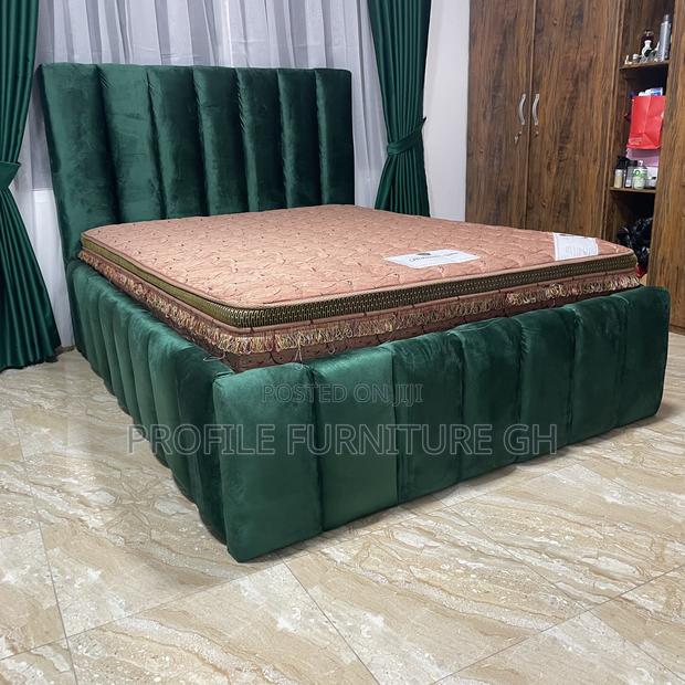 Design Foreign Double Bedframe With Mattress// Durable And Luxurious photo 3