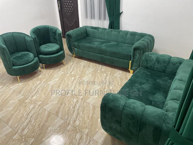 Green Sofa Set// Durable And Luxurious photo 3