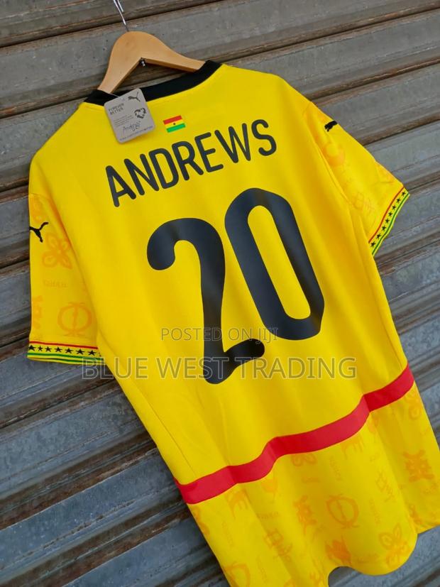 Ghana Black Stars 2025 Away Jersey · Photo 4