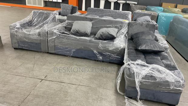 L Shape Sofa With Single photo 3