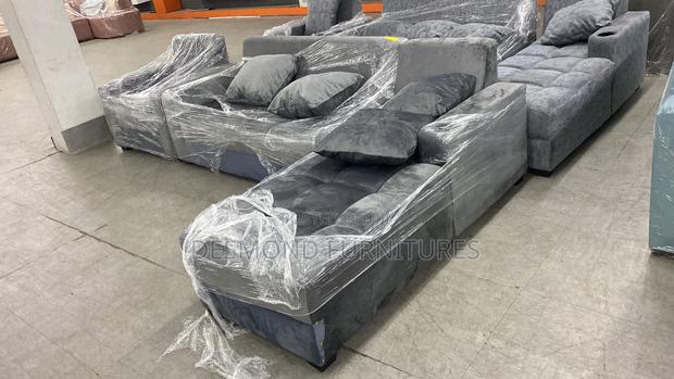 L Shape Sofa With Single photo 2