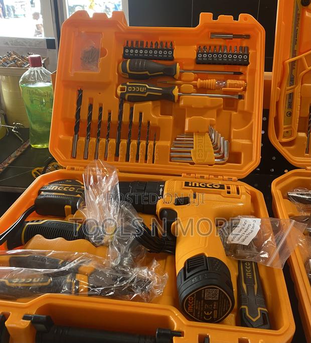 Cordless Drill With Accessory Tools · Photo 3
